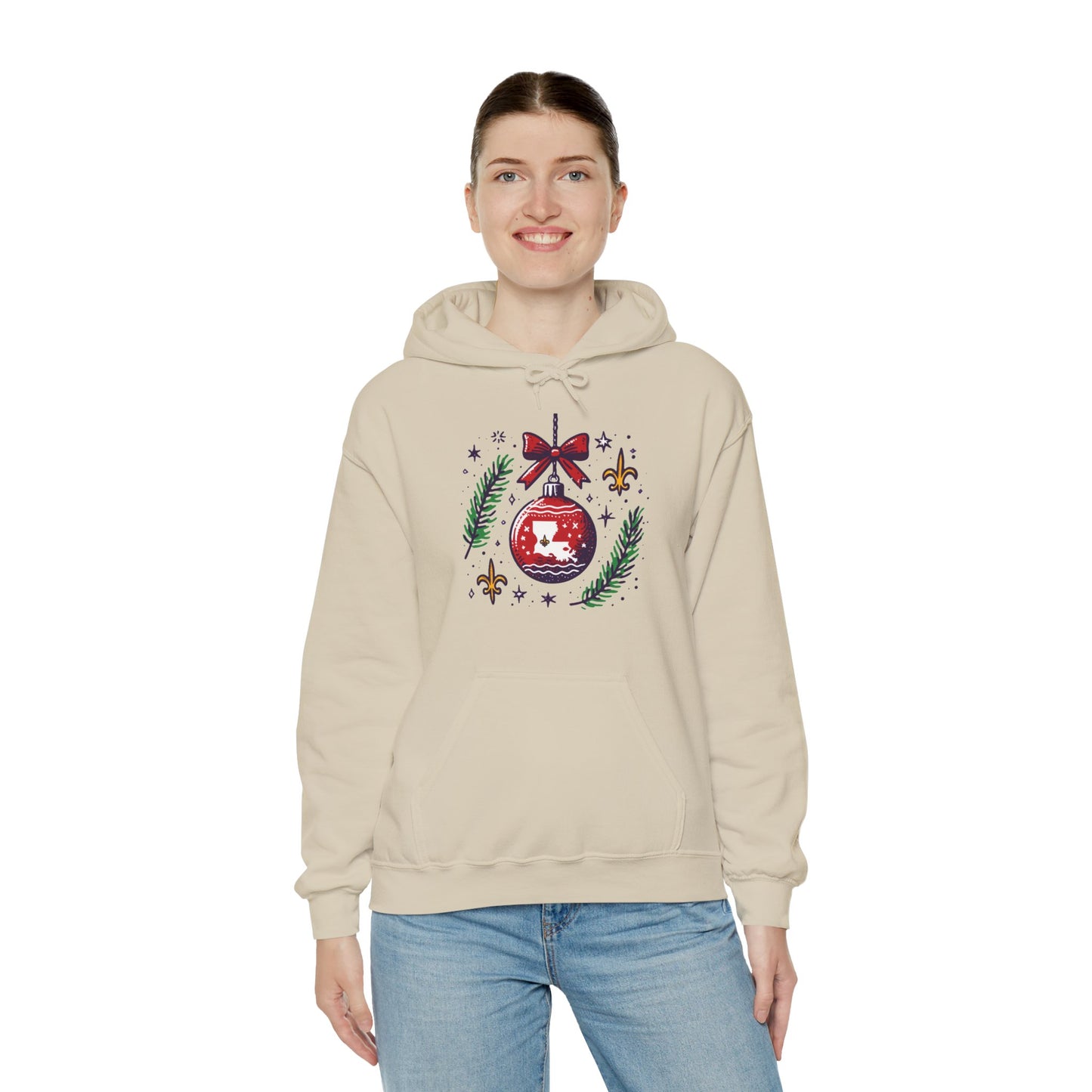 Louisiana Ornament Cajun Hoodie