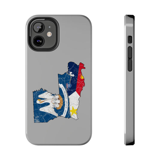 South of Interstate 10 Map Cajun Phone Case