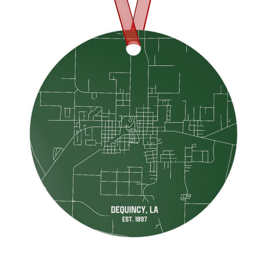 DeQuincy Louisiana Christmas Ornament