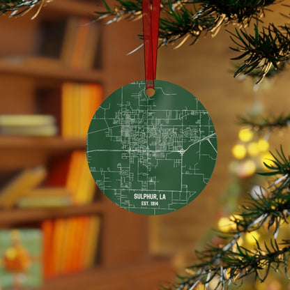 Sulphur Louisiana Christmas Ornament