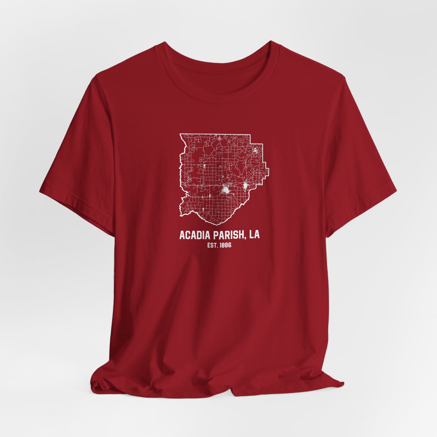 Acadia Parish Cajun T-Shirt - South of Interstate 10 - #Cajun Store# - #Cajun Clothing# - #Cajun Shirts#