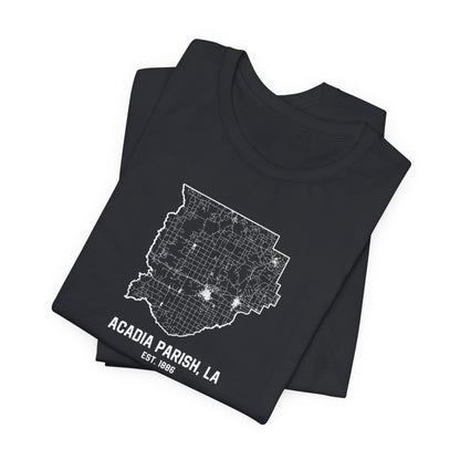 Acadia Parish Cajun T-Shirt - South of Interstate 10 - #Cajun Store# - #Cajun Clothing# - #Cajun Shirts#