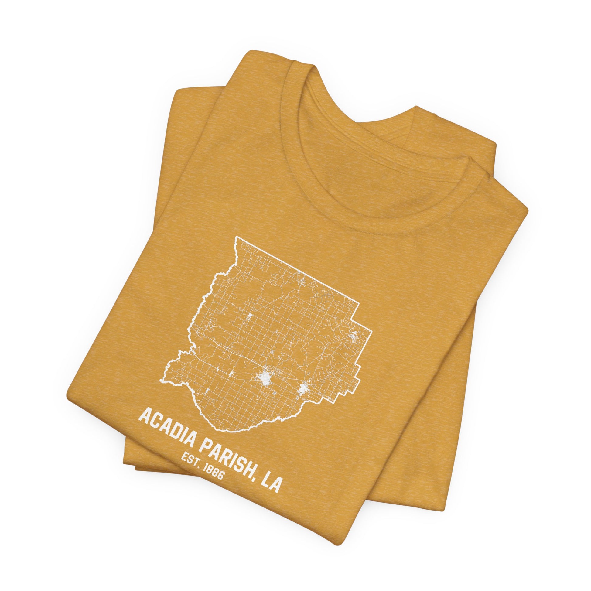 Acadia Parish Cajun T-Shirt - South of Interstate 10 - #Cajun Store# - #Cajun Clothing# - #Cajun Shirts#