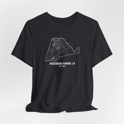Ascension Parish Cajun T-Shirt - South of Interstate 10 - #Cajun Store# - #Cajun Clothing# - #Cajun Shirts#