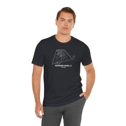 Ascension Parish Cajun T-Shirt - South of Interstate 10 - #Cajun Store# - #Cajun Clothing# - #Cajun Shirts#
