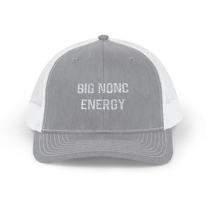 Big Nonc Energy Cajun Trucker Hat - South of Interstate 10 - #Cajun Store# - #Cajun Clothing# - #Cajun Shirts#