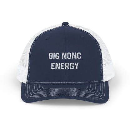 Big Nonc Energy Cajun Trucker Hat - South of Interstate 10 - #Cajun Store# - #Cajun Clothing# - #Cajun Shirts#