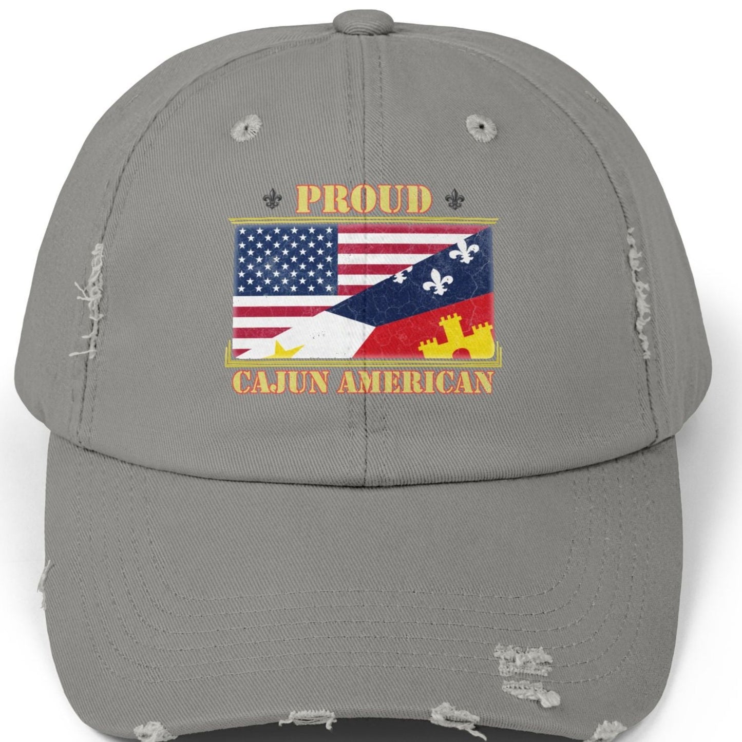 Cajun-American Hat - South of Interstate 10 - #Cajun Store# - #Cajun Clothing# - #Cajun Shirts#