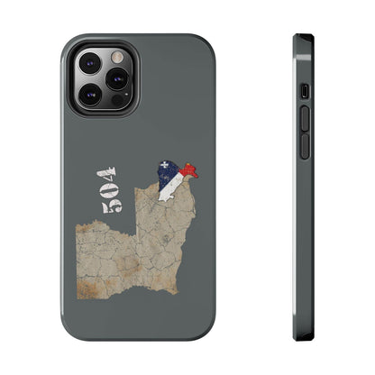 Cajun Area Code 504, Cajun Phone Case - South of Interstate 10 - #Cajun Store# - #Cajun Clothing# - #Cajun Shirts#