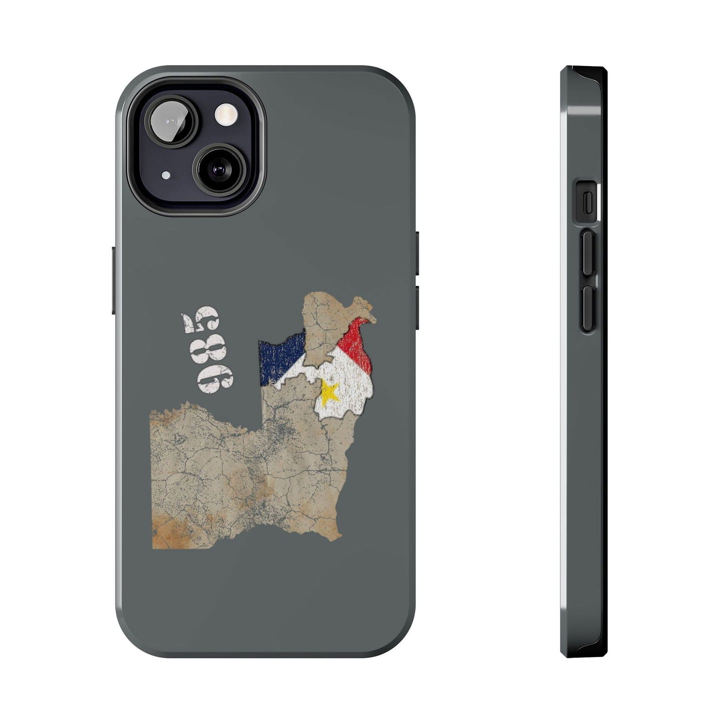 Cajun Area Code 985, Cajun Phone Case - South of Interstate 10 - #Cajun Store# - #Cajun Clothing# - #Cajun Shirts#