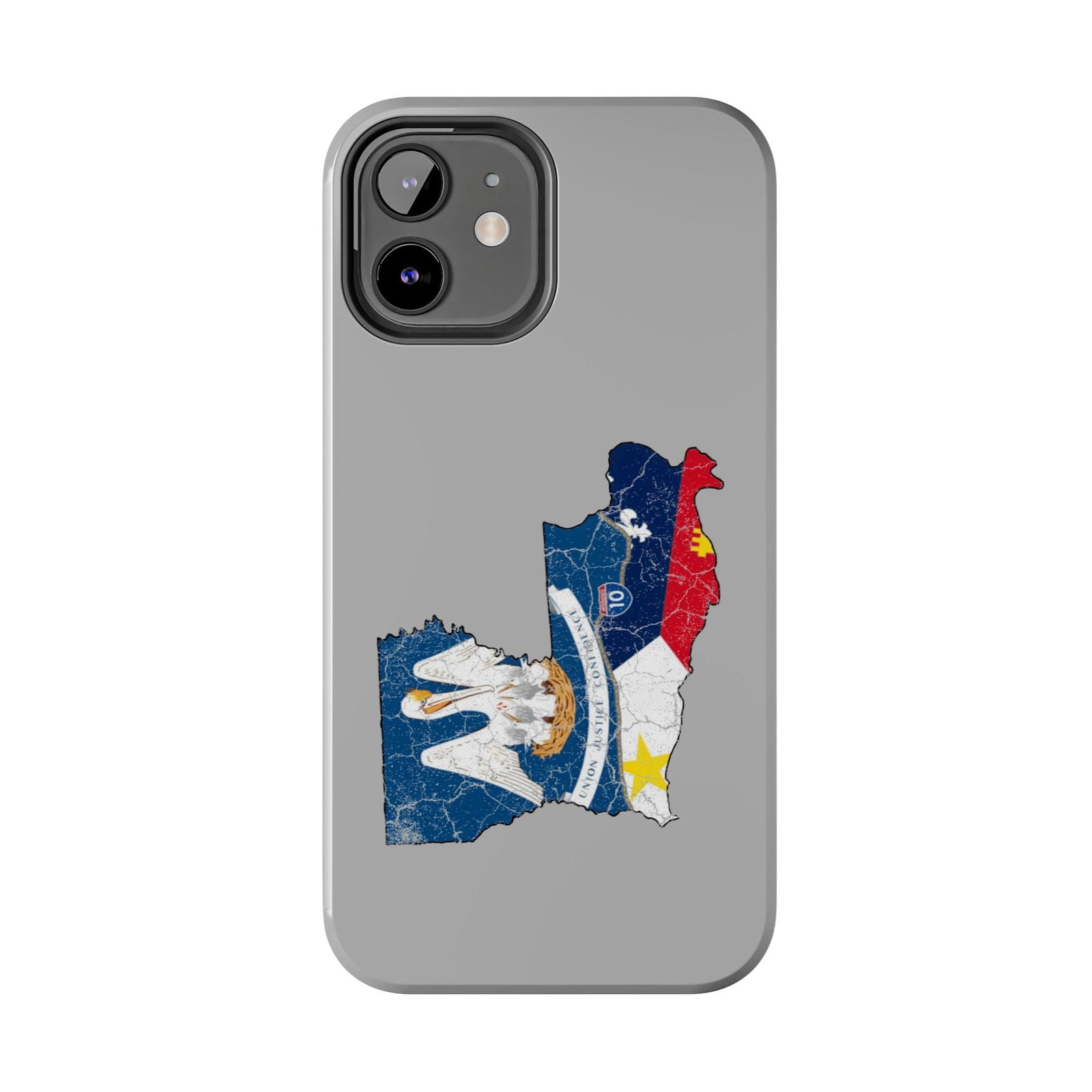 Cajun Country South of I-10, Cajun Phone Case - South of Interstate 10 - #Cajun Store# - #Cajun Clothing# - #Cajun Shirts#