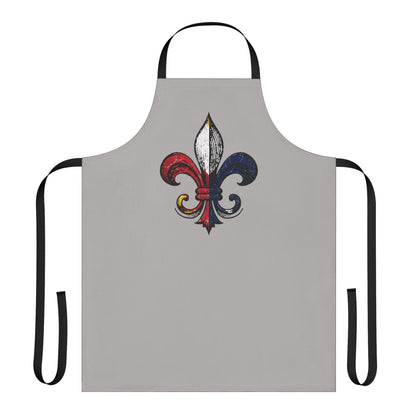 Cajun Fleur-de-lis Apron, Cajun Apron - South of Interstate 10 - #Cajun Store# - #Cajun Clothing# - #Cajun Shirts#