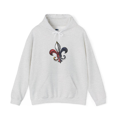 Cajun Fleur-de-lis Hoodie, Cajun Hoodie