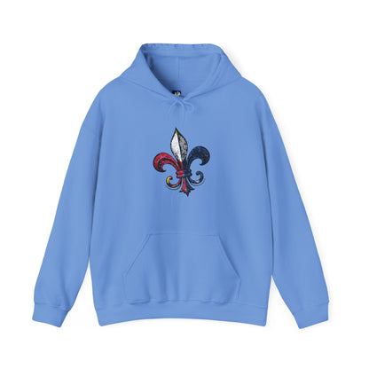 Cajun Fleur-de-lis Hoodie, Cajun Hoodie