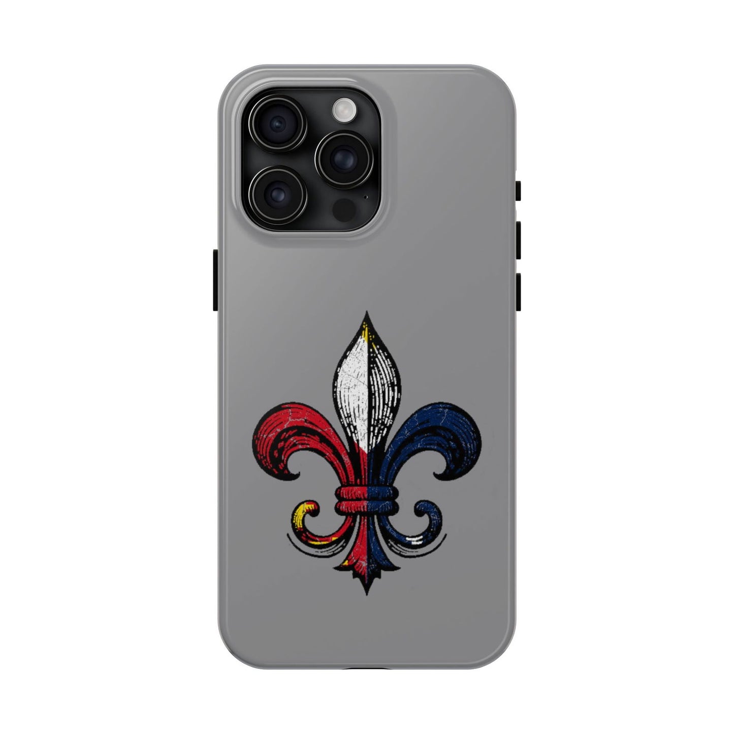 Cajun Fleur-de-lis Phone Case, Cajun Phone Case - South of Interstate 10 - #Cajun Store# - #Cajun Clothing# - #Cajun Shirts#