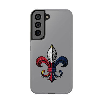 Cajun Fleur-de-lis Phone Case, Cajun Phone Case - South of Interstate 10 - #Cajun Store# - #Cajun Clothing# - #Cajun Shirts#