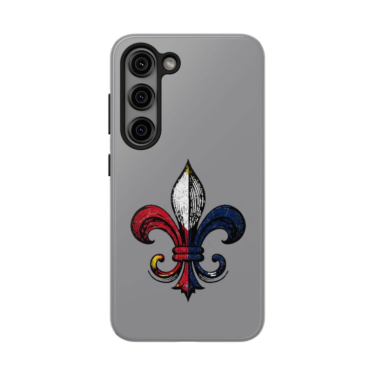 Cajun Fleur-de-lis Phone Case, Cajun Phone Case - South of Interstate 10 - #Cajun Store# - #Cajun Clothing# - #Cajun Shirts#