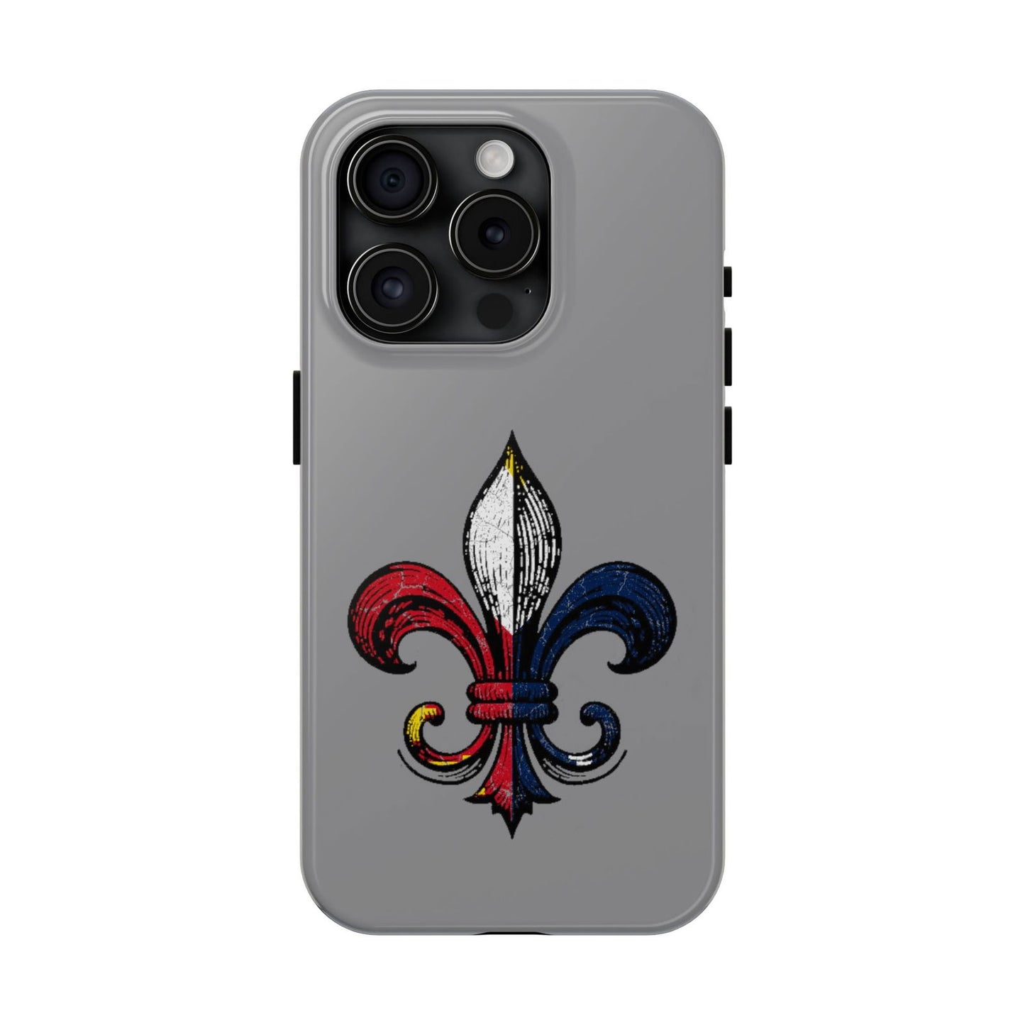 Cajun Fleur-de-lis Phone Case, Cajun Phone Case - South of Interstate 10 - #Cajun Store# - #Cajun Clothing# - #Cajun Shirts#