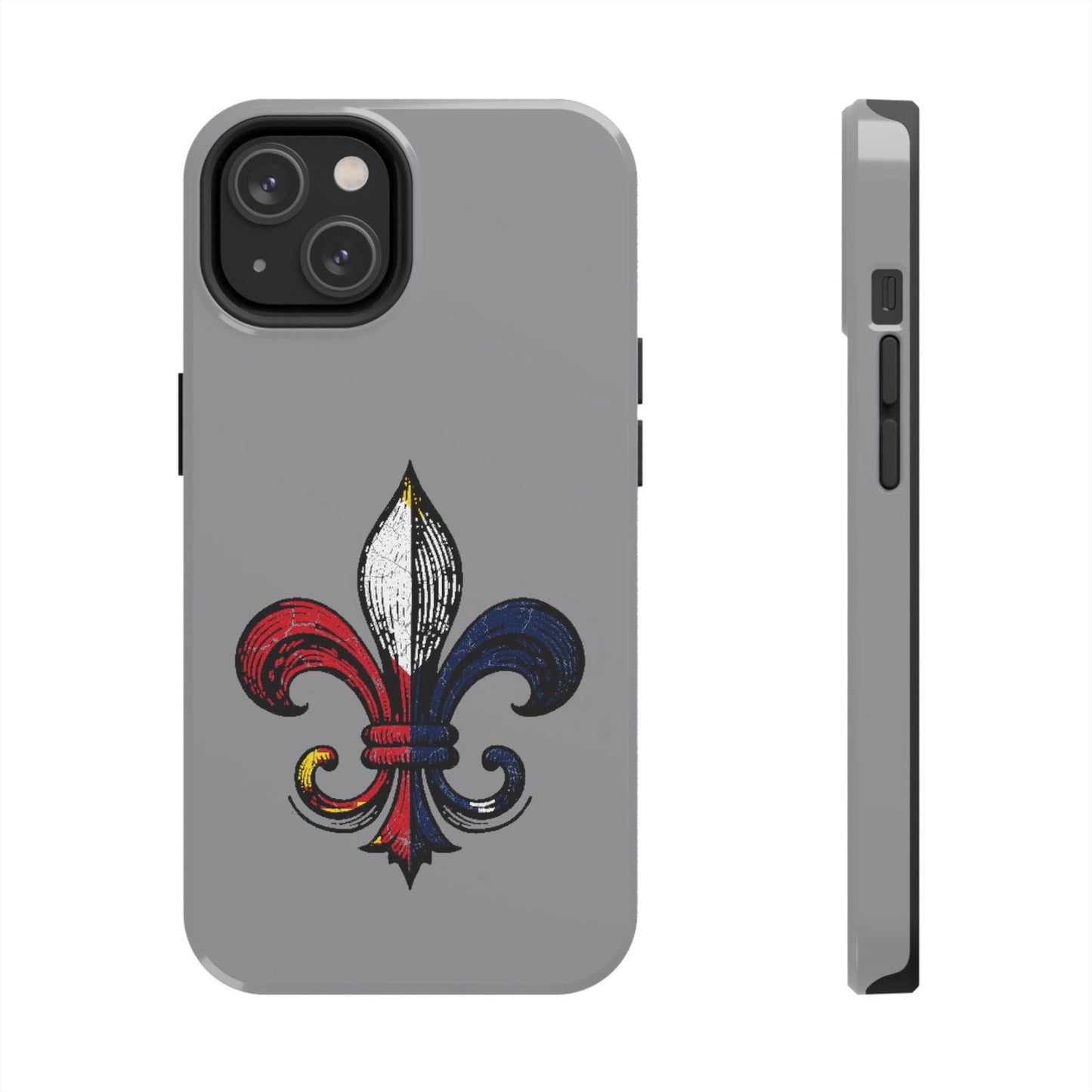 Cajun Fleur-de-lis Phone Case, Cajun Phone Case - South of Interstate 10 - #Cajun Store# - #Cajun Clothing# - #Cajun Shirts#