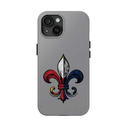 Cajun Fleur-de-lis Phone Case, Cajun Phone Case - South of Interstate 10 - #Cajun Store# - #Cajun Clothing# - #Cajun Shirts#