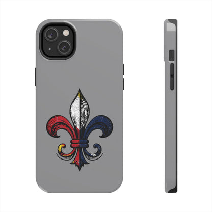 Cajun Fleur-de-lis Phone Case, Cajun Phone Case - South of Interstate 10 - #Cajun Store# - #Cajun Clothing# - #Cajun Shirts#