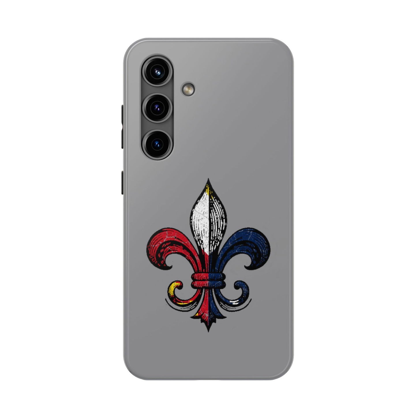 Cajun Fleur-de-lis Phone Case, Cajun Phone Case - South of Interstate 10 - #Cajun Store# - #Cajun Clothing# - #Cajun Shirts#