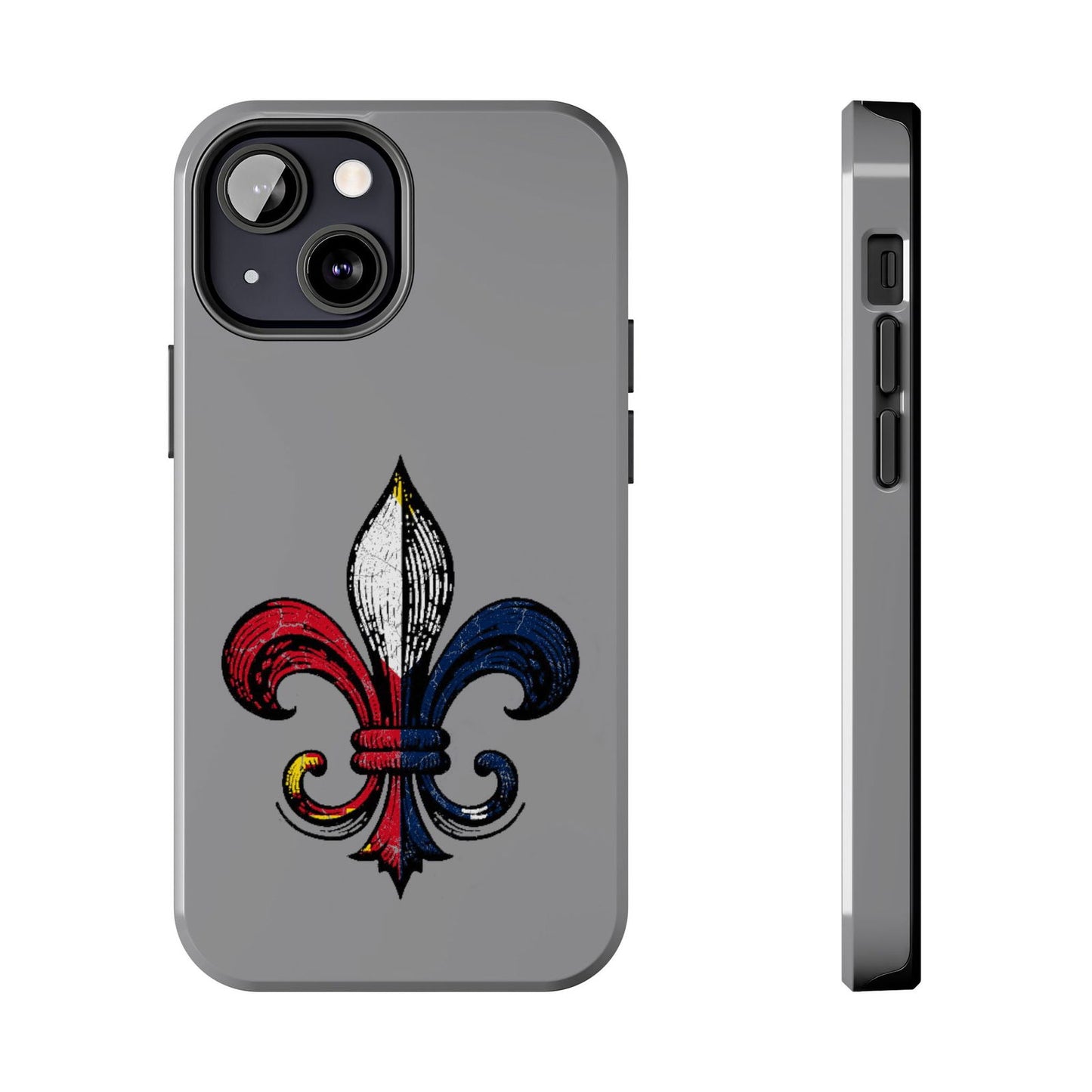 Cajun Fleur-de-lis Phone Case, Cajun Phone Case - South of Interstate 10 - #Cajun Store# - #Cajun Clothing# - #Cajun Shirts#