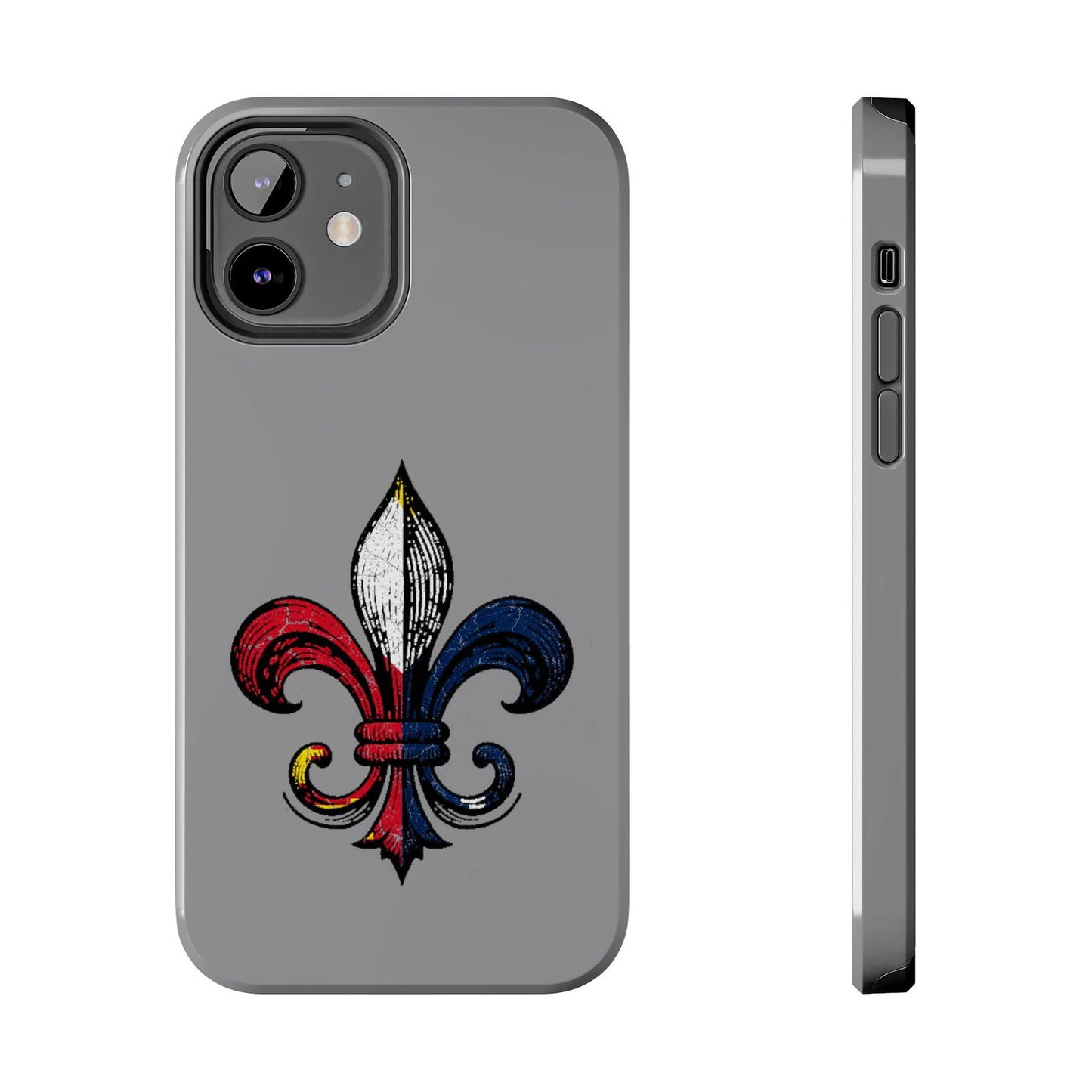 Cajun Fleur-de-lis Phone Case, Cajun Phone Case - South of Interstate 10 - #Cajun Store# - #Cajun Clothing# - #Cajun Shirts#