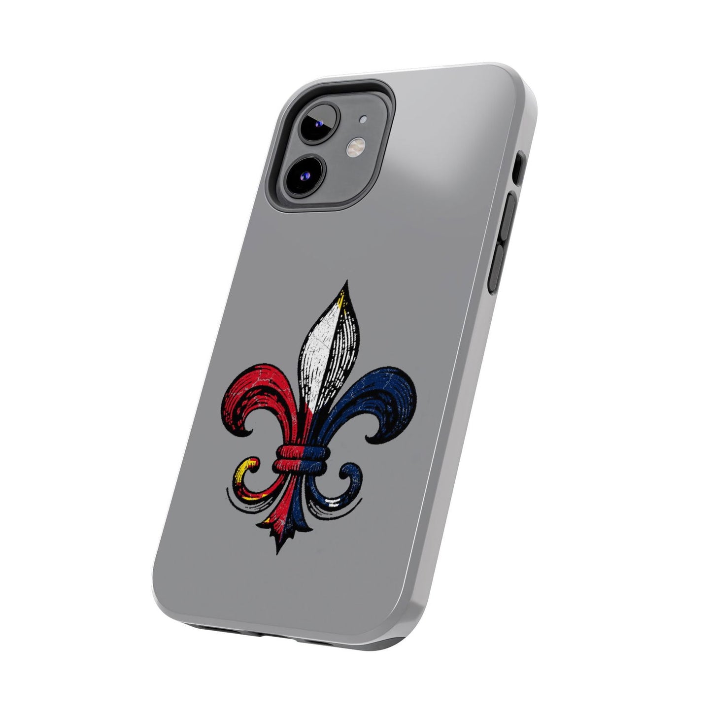 Cajun Fleur-de-lis Phone Case, Cajun Phone Case - South of Interstate 10 - #Cajun Store# - #Cajun Clothing# - #Cajun Shirts#