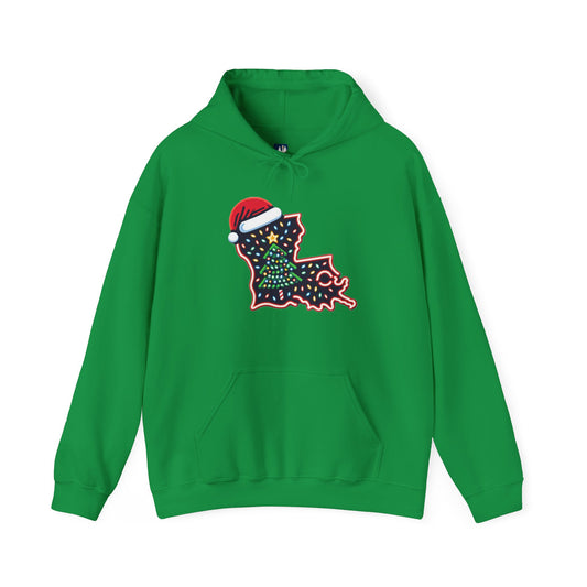 Louisiana Christmas Hoodie, Cajun Christmas Hoodie