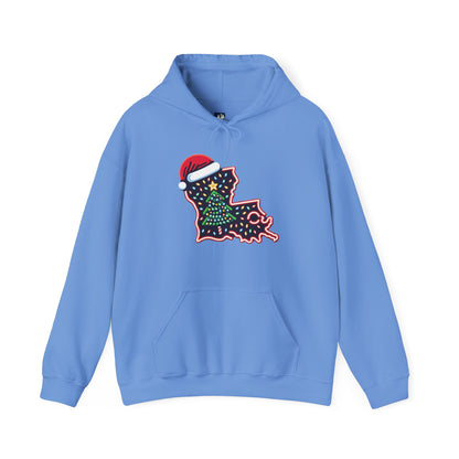 Louisiana Christmas Hoodie, Cajun Christmas Hoodie