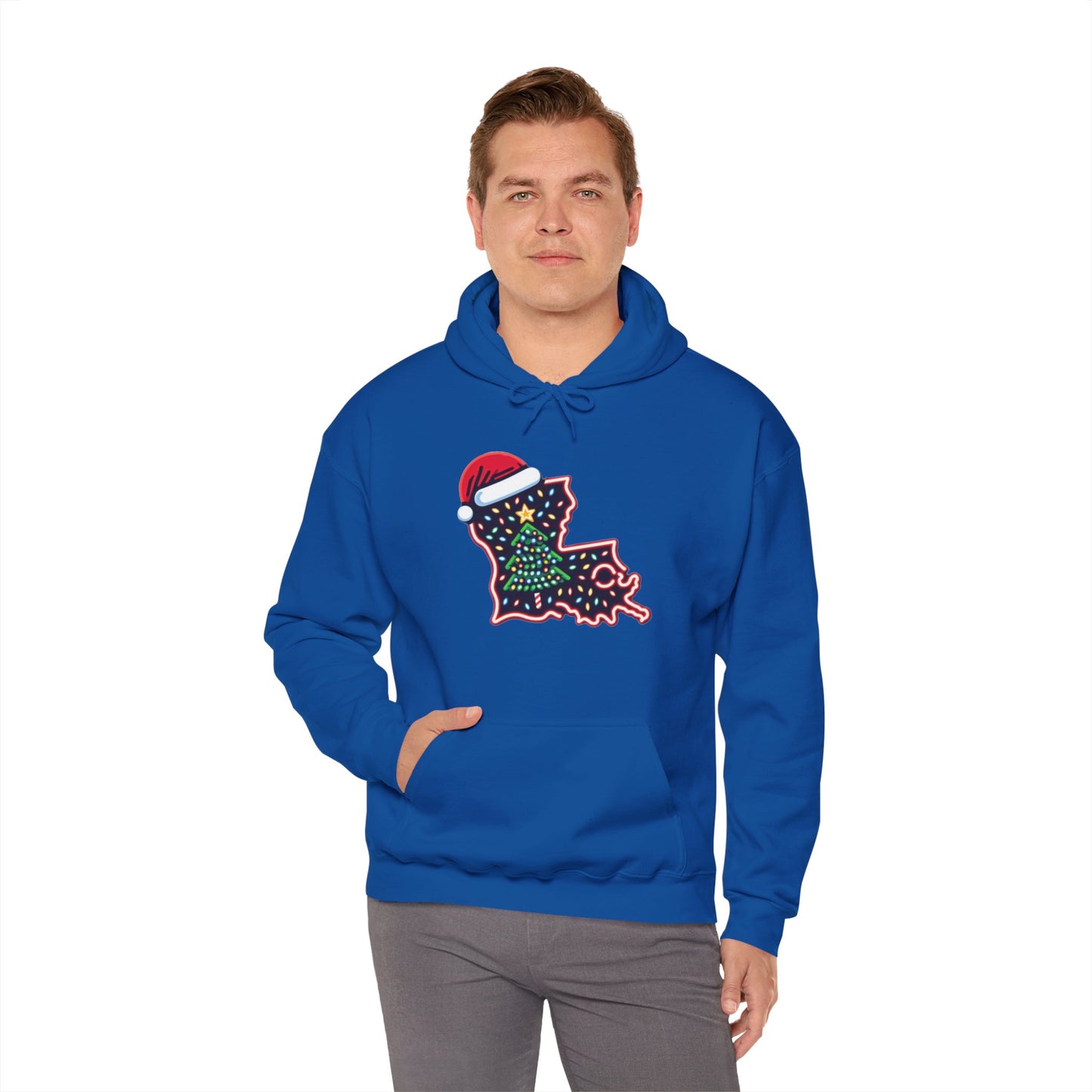 Louisiana Christmas Hoodie, Cajun Christmas Hoodie