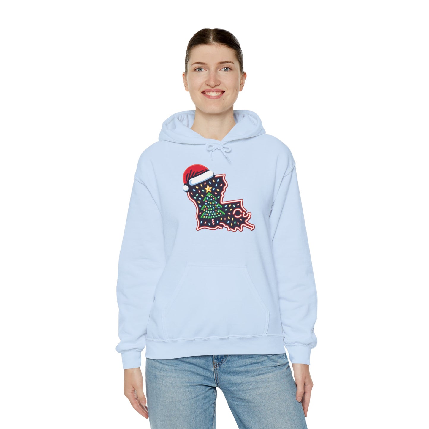 Louisiana Christmas Hoodie, Cajun Christmas Hoodie