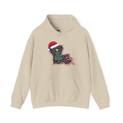 Louisiana Christmas Hoodie, Cajun Christmas Hoodie