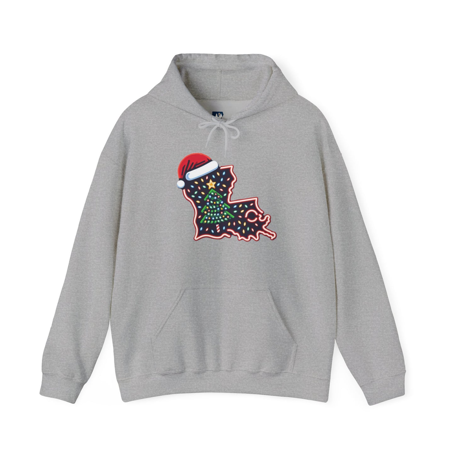 Louisiana Christmas Hoodie, Cajun Christmas Hoodie