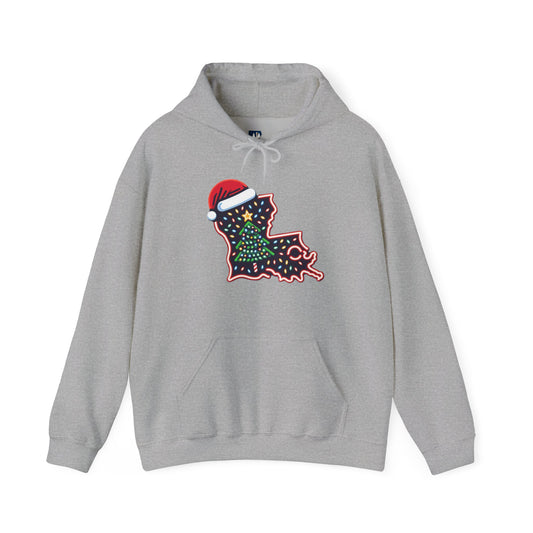 Louisiana Christmas Hoodie
