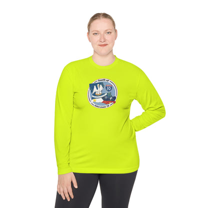 South of Interstate 10 Cajun Long Sleeve T-Shirt