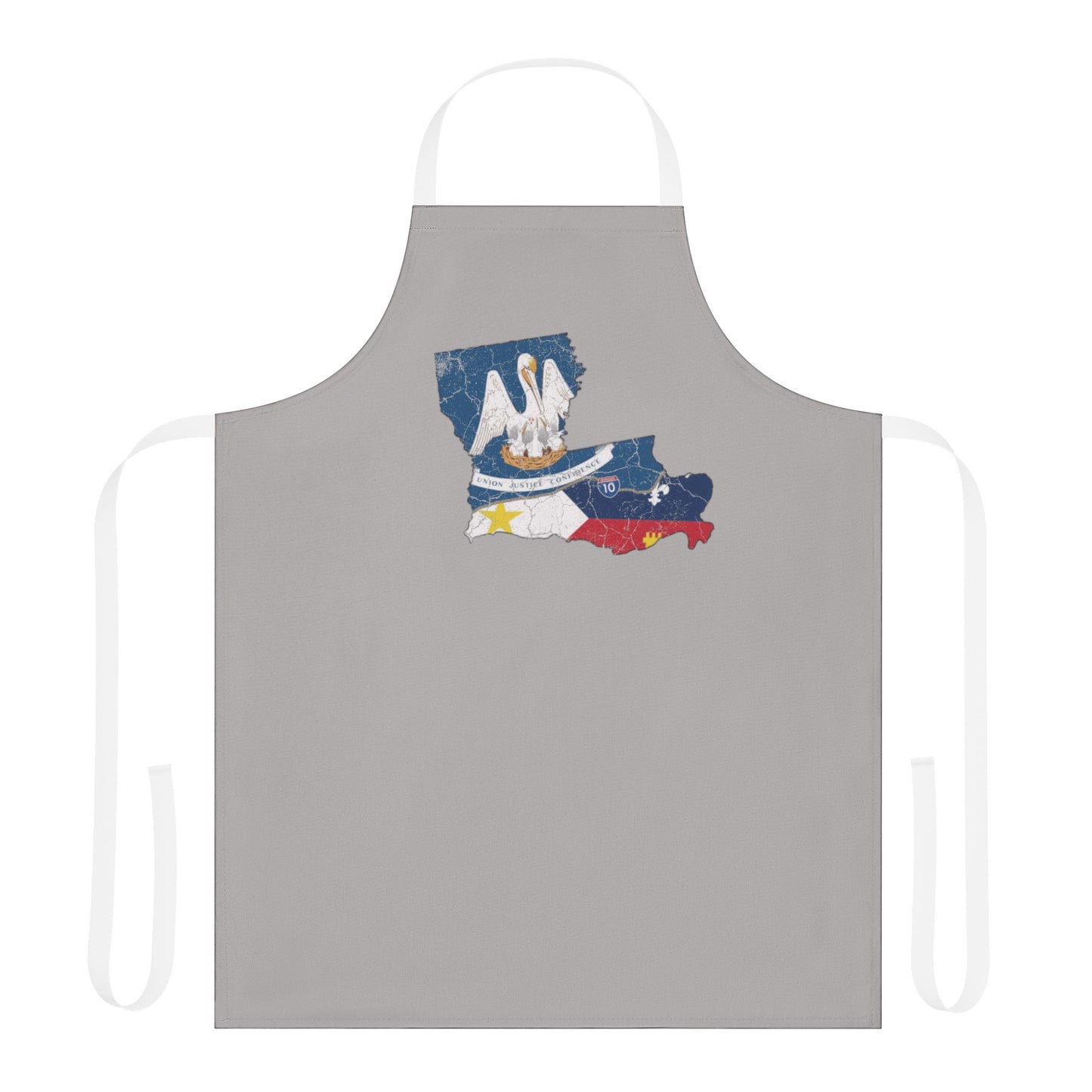 South of Interstate 10 Map Cajun Apron