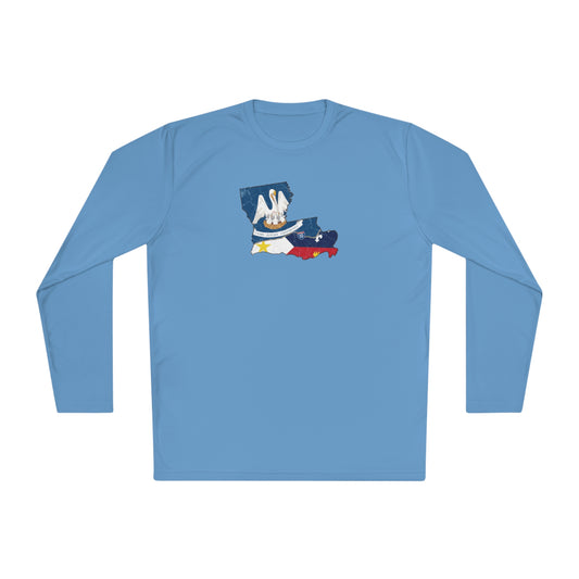 South of Interstate 10 Map Cajun Long Sleeve T-Shirt