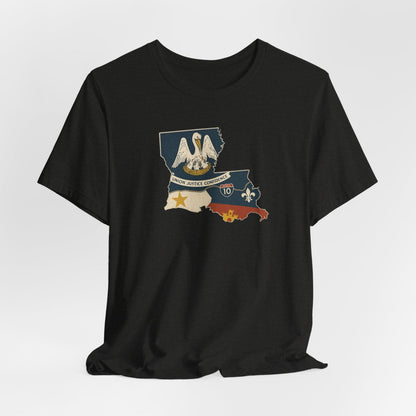south-of-interstate-10-cajun-store-cajun-county-south-of-i-10-map-cajun-t-shirt