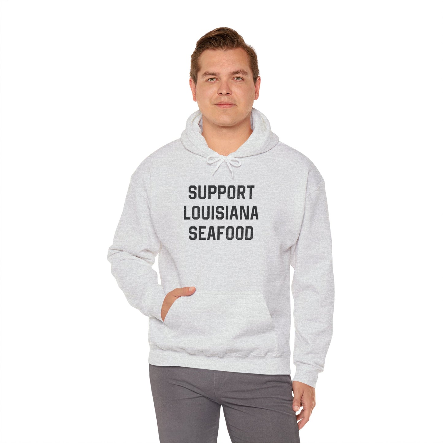 Support Louisiana Seafood Cajun Hoodie