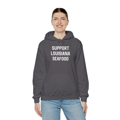 Support Louisiana Seafood Cajun Hoodie