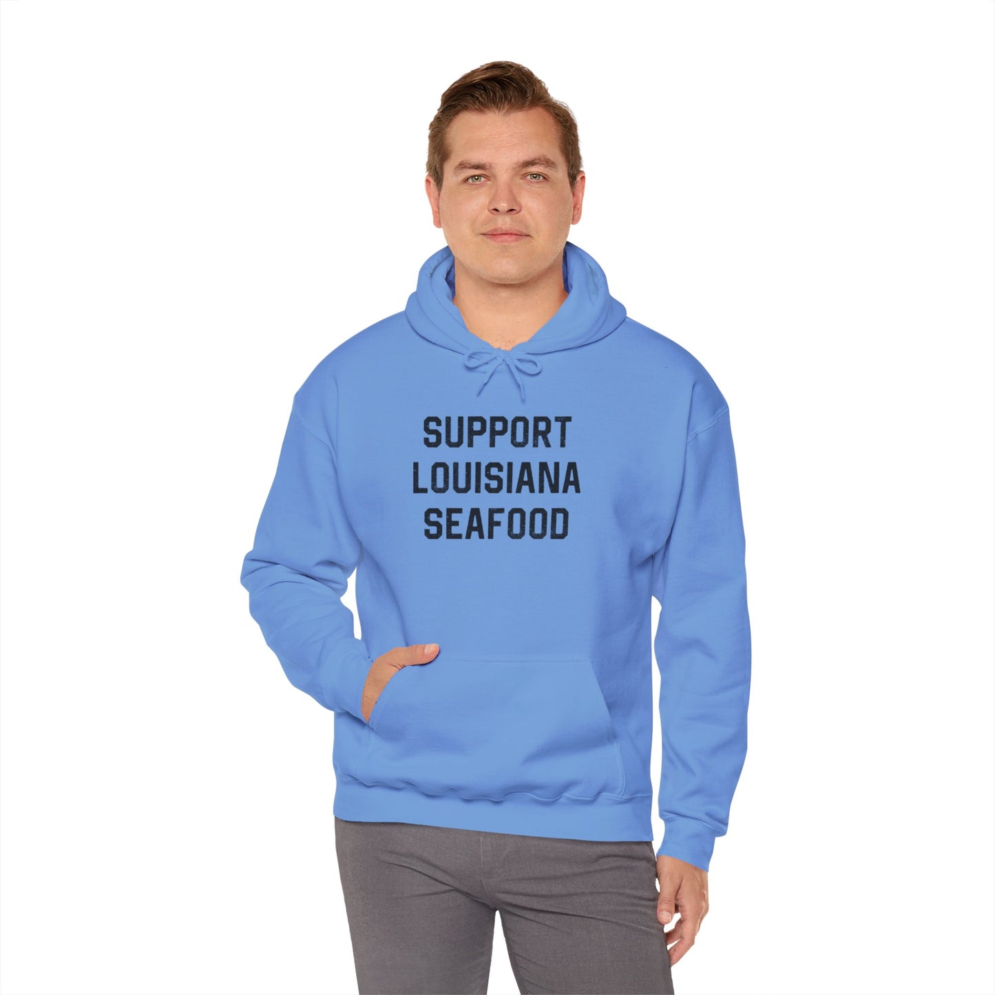 Support Louisiana Seafood Cajun Hoodie