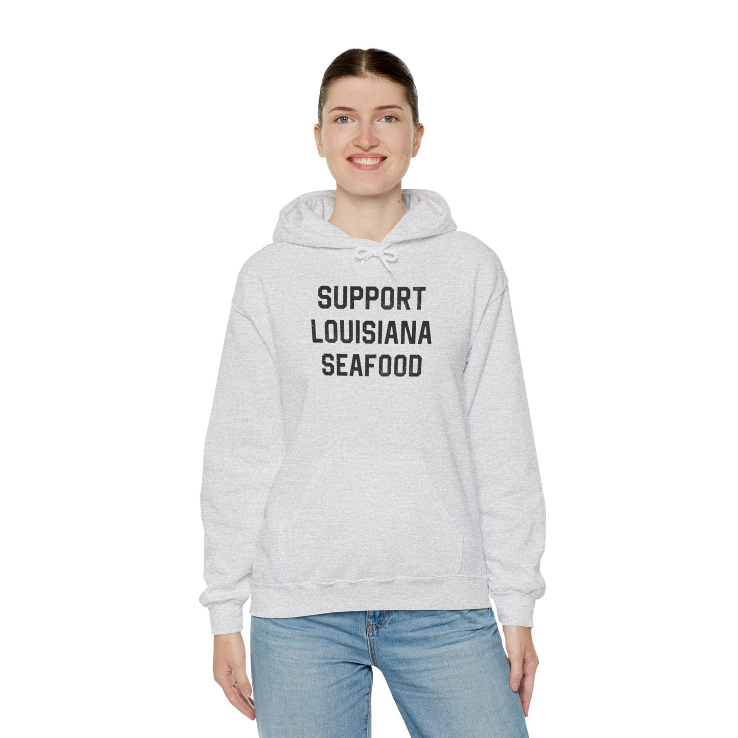 Support Louisiana Seafood Cajun Hoodie