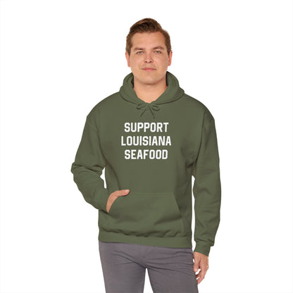 Support Louisiana Seafood Cajun Hoodie