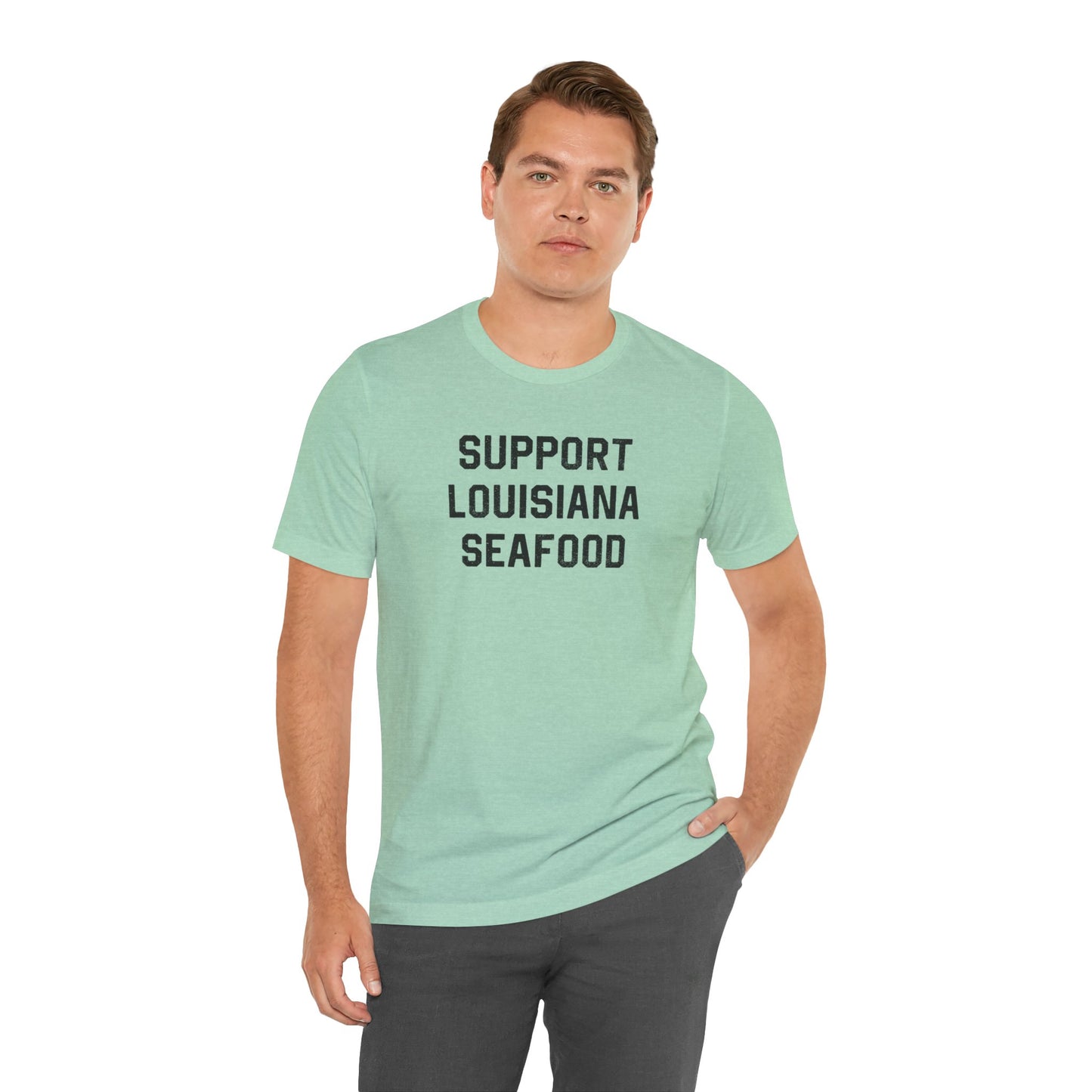 Support Louisiana Seafood Cajun T-Shirt