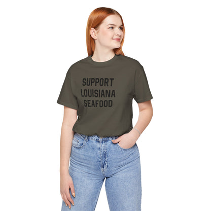 Support Louisiana Seafood Cajun T-Shirt