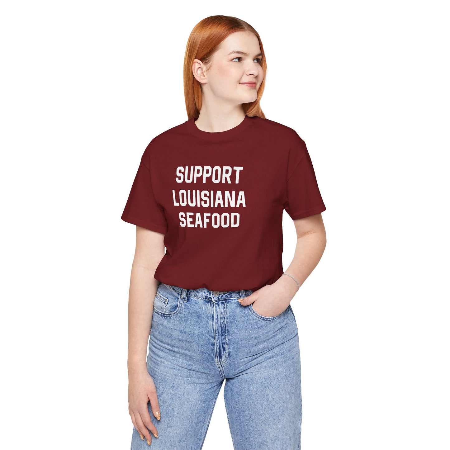 Support Louisiana Seafood Cajun T-Shirt