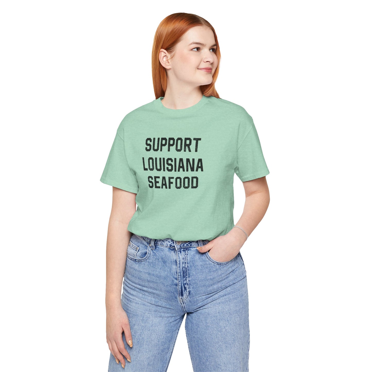 Support Louisiana Seafood Cajun T-Shirt