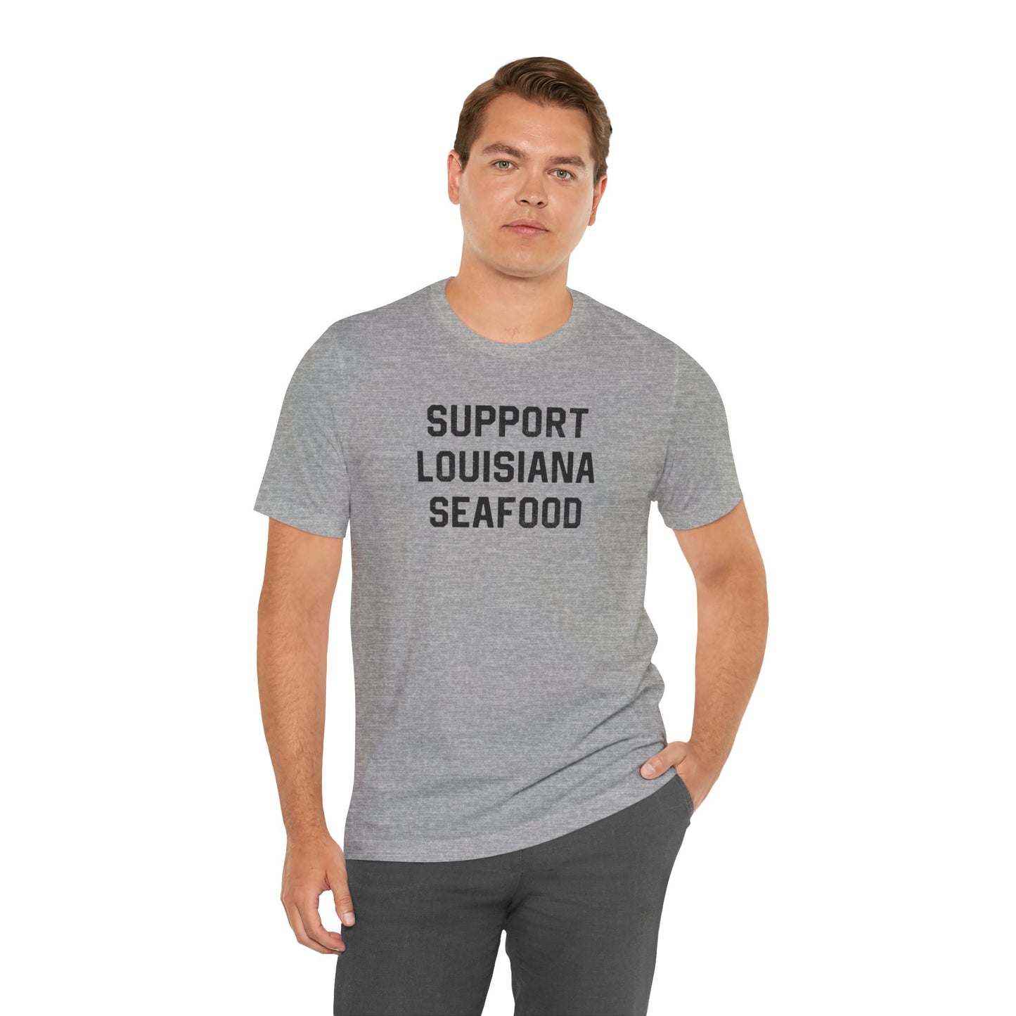 Support Louisiana Seafood Cajun T-Shirt